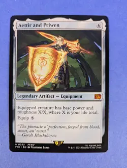 MTG Magic: FINAL FANTASY: Aettir and Priwen #0253 Mythic - NM - Image 1