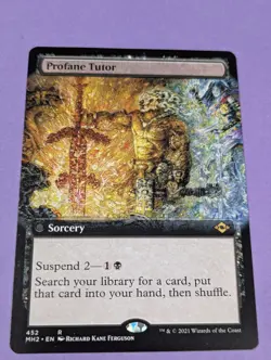 MTG Magic: Modern Horizons 2: Profane Tutor #452 Rare - NM - Image 1