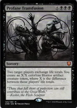 MTG Profane Transfusion (145) | NM | Commander Legends {CMR} - Image 1