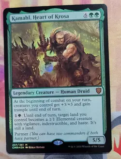 Kamahl, Heart of Krosa (Foil) MTG Commander Legends (CMR) (NM) - Image 1