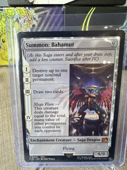 Summon: Bahamut Final Fantasy Regular MTG - Image 1