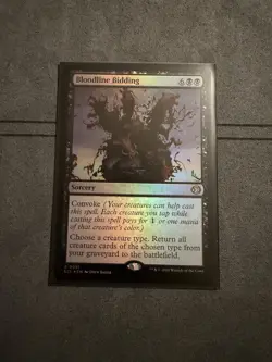 Bloodline Bidding Lorwyn Eclipsed Foil Magic The Gathering - Image 1
