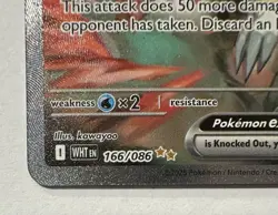 Pokemon TCG SV: White Flare #166/086 Reshiram ex SIR POSSIBLE PSA 10 - Image 5