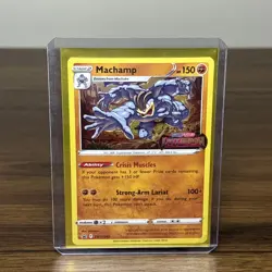 Machamp #SWSH243 - Lost Origin - Stamped Holo Promo Pokemon Card - Image 1