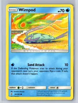 Pokemon TCG Unified Minds Wimpod 50/236 Common - Image 1