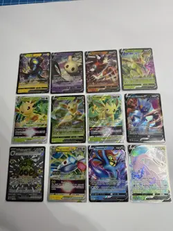 Pokemon TCG Leafeon Card Lot of 12 Near Mint/NM Condition VSTAR PROMO - Image 1