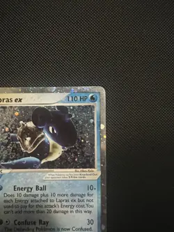 Lapras EX 99/109 Ruby Sapphire Holo Pokemon TCG Holo Swirl - Image 4
