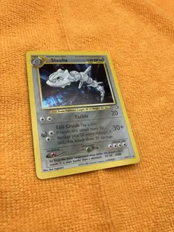 Steelix 15/111 Neo Genesis Set Holo Rare Pokemon - Image 3