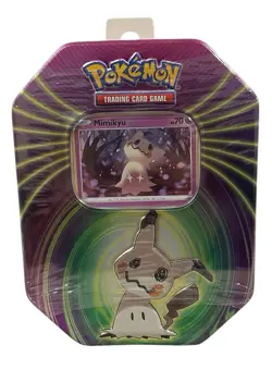 2021 Pokemon TCG: Mighty Mysterious Tin Mimikyu Booster Packs New Factory Sealed - Image 1