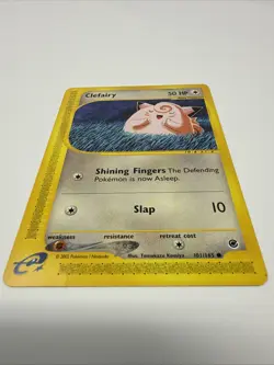 Pokemon TCG Clefairy 101/165 Expedition Base Set NM Condition - Image 2