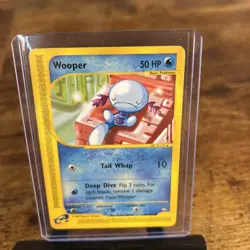 Pokemon Card - Wooper Aquapolis 66/147 Non Holo 2003 LP - Image 1