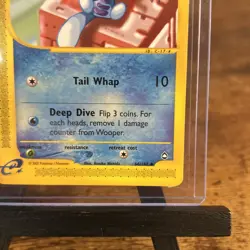 Pokemon Card - Wooper Aquapolis 66/147 Non Holo 2003 LP - Image 3