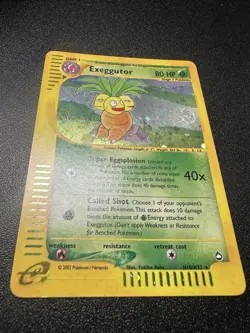 Pokemon EXEGGUTOR Holo Rare 2003 Aquapolis H10/H32 - Image 2
