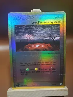 Pokemon Low Pressure System EX Dragon 86/97 Reverse Holo Uncommon HP/Crease - Image 1