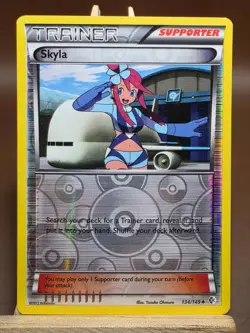 Pokemon HP Skyla Boundaries Crossed 134/149 Reverse Holo - Image 1