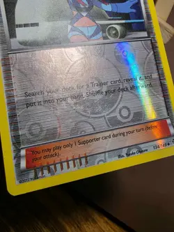 Pokemon HP Skyla Boundaries Crossed 134/149 Reverse Holo - Image 3