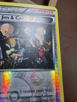 HP Hooligans Jim & Cas - 95/108 - Reverse Holo Pokemon - Image 3