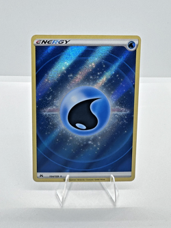 Water Energy (Texture Full Art) 154/159 Ultra Rare Holo NM Pokemon Crown Zenith - Image 1