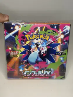 Inferno X Booster Box M2 Japanese w/ Shrink Unopened Japanese Pokemon Cards - Image 1