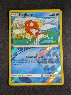 Pokemon Magikarp 32/147 Reverse Holo Sm-Burning Shadows NM - Image 1