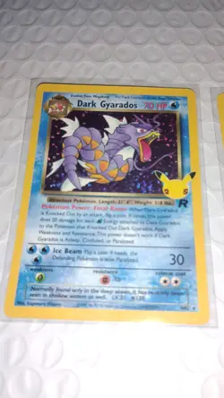 Blastoise 2/102 25th Celebrations: Classic Collection And Dark Gyarados NM - Image 2