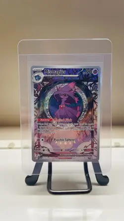Pokemon TCG Mismagius IR 212/193 Paldea Evolved Illustration Rare Holo NM - Image 1