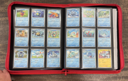 Pokemon TCG Obsidian Flames Base Master Set + Red Binder - No Reverse or Secret - Image 4