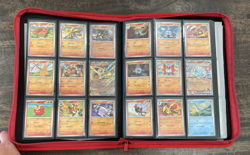 Pokemon TCG Obsidian Flames Base Master Set + Red Binder - No Reverse or Secret - Image 5