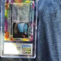Pokemon TCG Mechanical Mewtwo Pokemon Topps Strikes Back 6 Excellent+ CGC 5.5 - Image 3