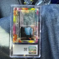 Pokemon TCG Mechanical Mewtwo Pokemon Topps Strikes Back 6 Excellent+ CGC 5.5 - Image 4