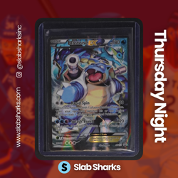 2013 POKEMON XY PROMO #XY122 BLASTOISE EX FULL ART - Image 1