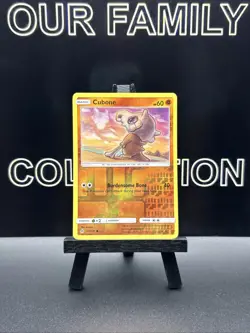 Pokemon TCG Cubone 57/131 Reverse Holo Common SM Forbidden - Image 1