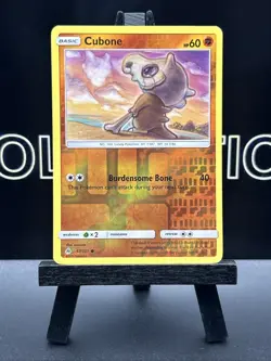 Pokemon TCG Cubone 57/131 Reverse Holo Common SM Forbidden - Image 2