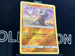 Pokemon TCG Cubone 57/131 Reverse Holo Common SM Forbidden - Image 4
