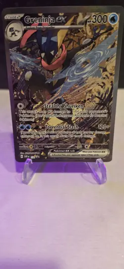 Pokemon TCG Greninja ex 132 Sv: Scarlet & Violet Black Star Promo NM/M - Image 5