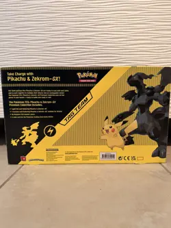Pokemon TCG - Pikachu & Zekrom GX Premium Collection Box - Sealed - Image 3
