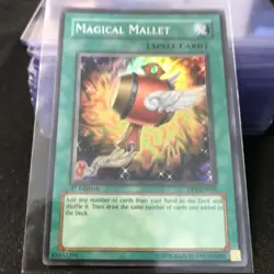 Yugioh Magical Mallet DP2-EN024 1st Edition Super Rare NM - Image 2