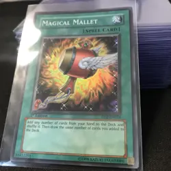 Yugioh Magical Mallet DP2-EN024 1st Edition Super Rare NM - Image 3