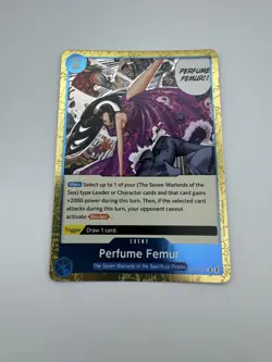 One Piece CCG - Perfume Femur R OP07-057 Foil 500 Years In The Future English - Image 1