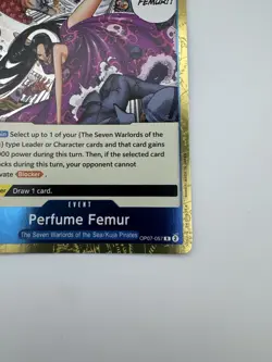 One Piece CCG - Perfume Femur R OP07-057 Foil 500 Years In The Future English - Image 5