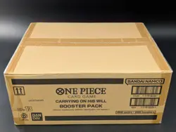 One Piece OP-13 Carrying On His Will English 12 Booster Box Case Factory Sealed - Image 1