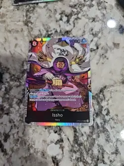 Issho OP03-078 SR Pillars of Strength One Piece Card TCG English NM - Image 1