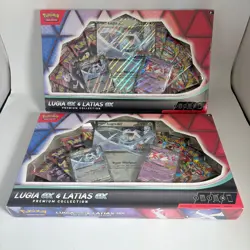 Pokemon TCG Lugia Ex And Latias Premium Collection Lot Of 2 - Image 1
