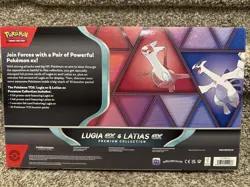 Pokemon TCG: Lugia EX and Latias Ex Premium Collection Box IN HAND SEALED - Image 2