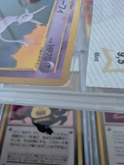 Pokemon 1999 Espeon 🔥Japanese Neo 2 Discovery Promo Premium File 2 Mentali - Image 4