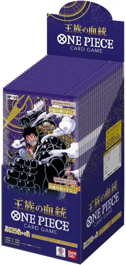 One Piece Card Game Japanese [OP-10] Royal Blood Sealed Booster Box - Image 2
