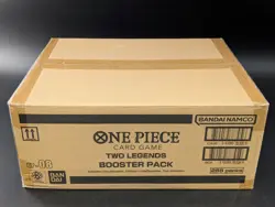 One Piece Card Game TCG English OP-08 Two Legends Booster Box Case SEALED - Image 1