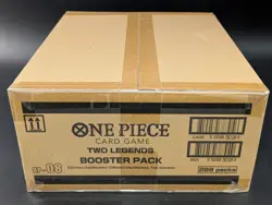 One Piece Card Game TCG English OP-08 Two Legends Booster Box Case SEALED - Image 2