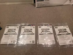 Union Arena Winner Card Set Tournament Kit C.C / Kento / Killua / Byakuya Sealed - Image 2