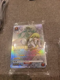 Union Arena Winner Card Set Tournament Kit C.C / Kento / Killua / Byakuya Sealed - Image 3